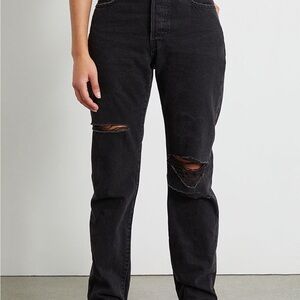 Levi’s Women's Black Distressed Jeans